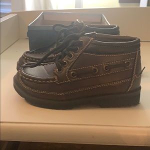 Boys Brown Sperry Shoes